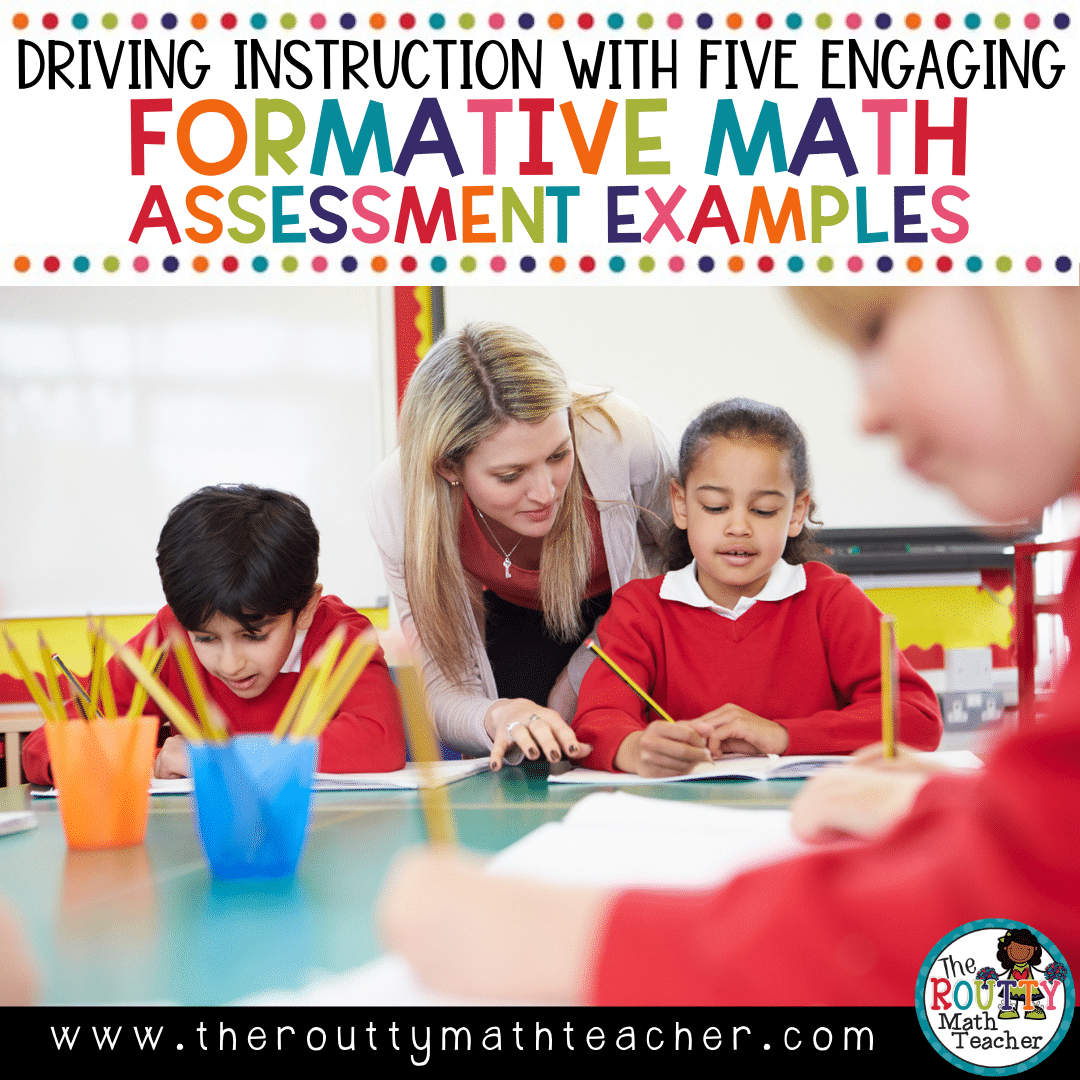 Formative Assessment Examples For Kindergarten Math