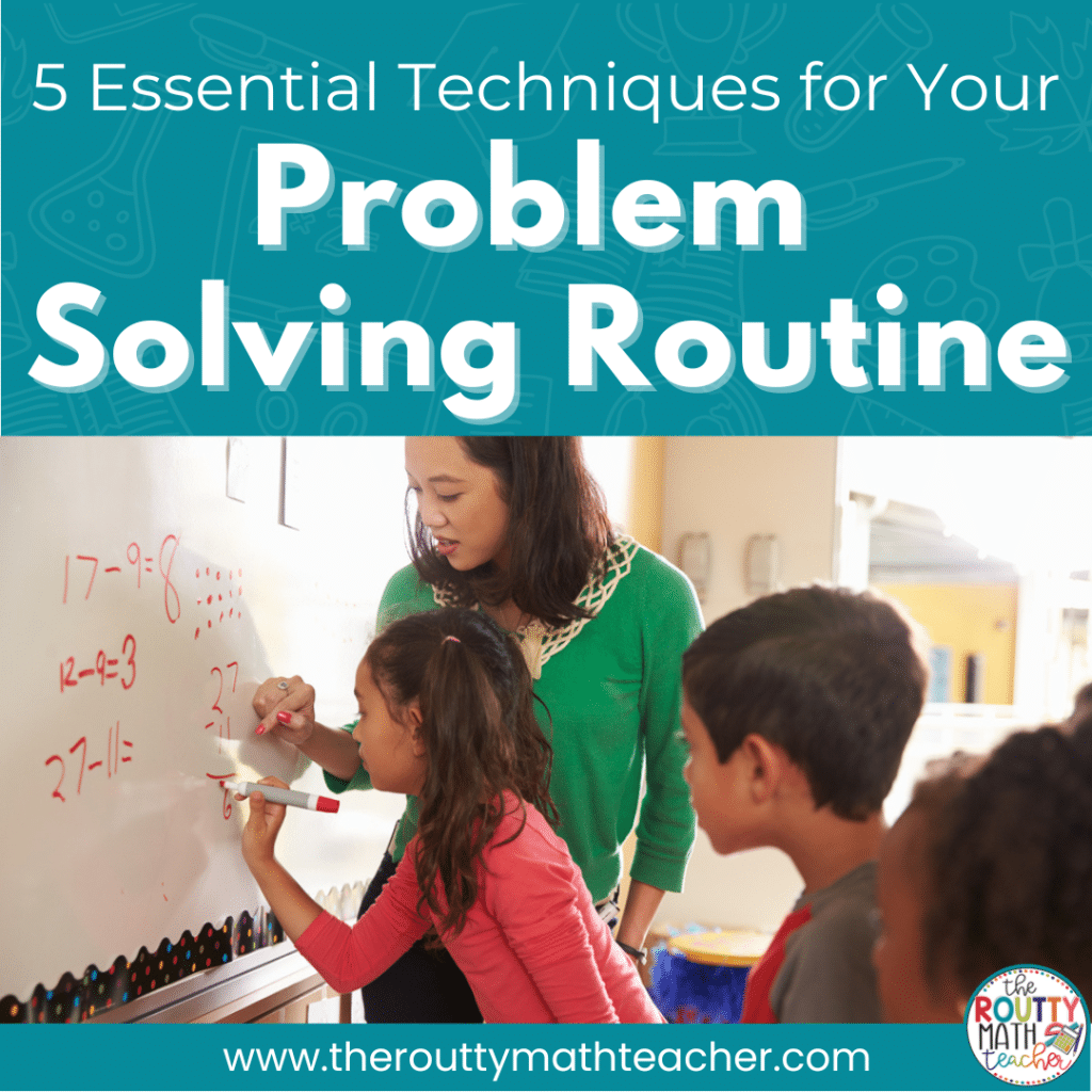 problem solving strategies for math 5th grade